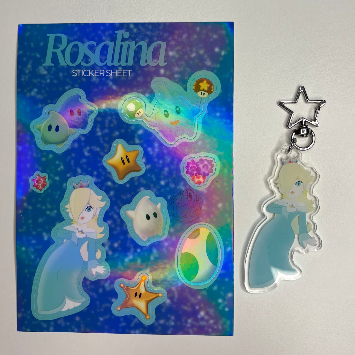 Bundle sticker sheet + portachiavi