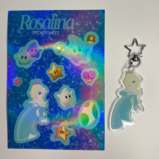 Bundle sticker sheet + portachiavi