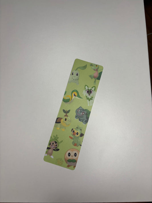 Segnalibro Pokemon erba